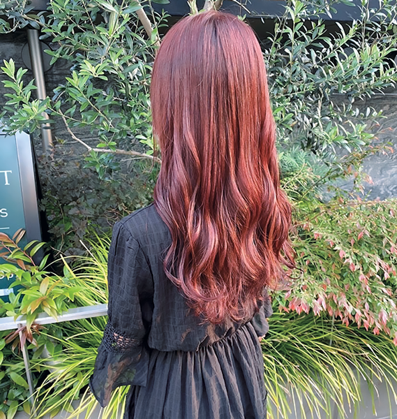 女の子らしくて色っぽい髪色が好き 秋にやりたい色っぽ ピンク髪 ローリエプレス