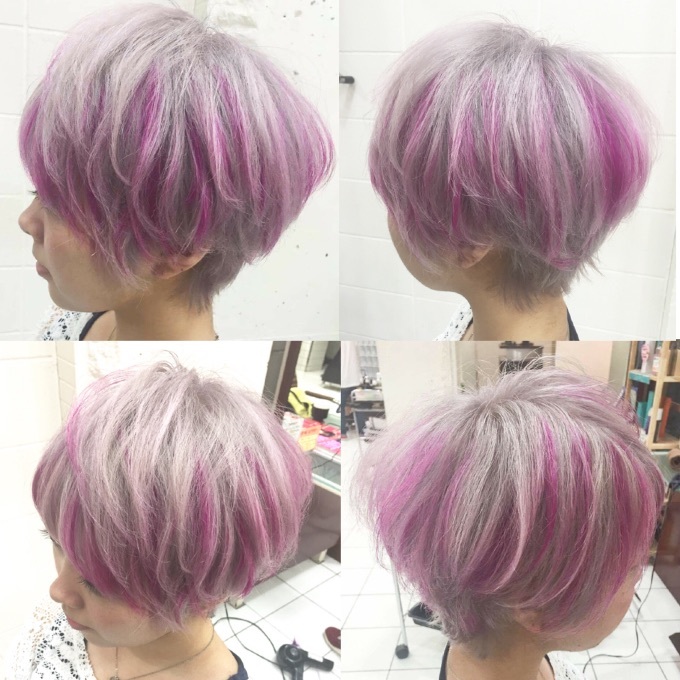 春に向けて ピンクアッシュカラーの髪色まとめ ローリエプレス