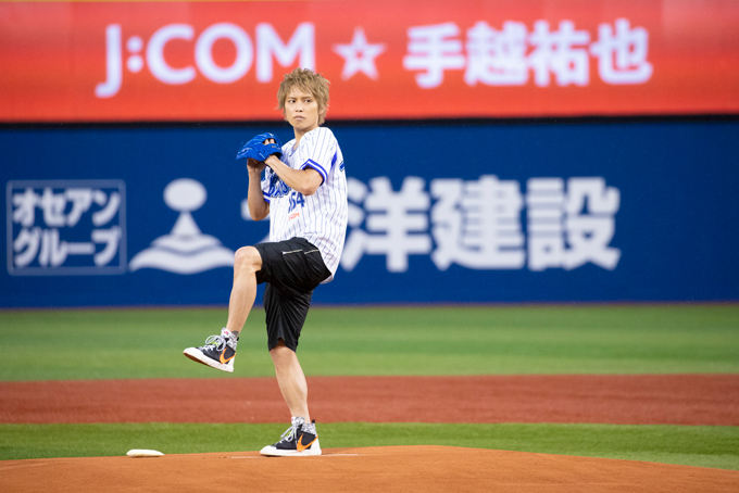 手越祐也 人生初の始球式に挑戦 初マウンドは 神聖な雰囲気がありました 2021年5月18日 エキサイトニュース