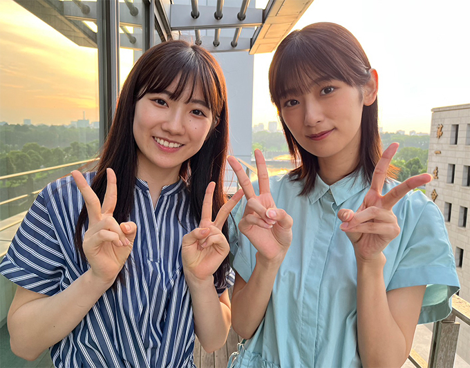 櫻坂46 井上梨名＆小田倉麗奈、好きな給食メニューで共感「七夕に