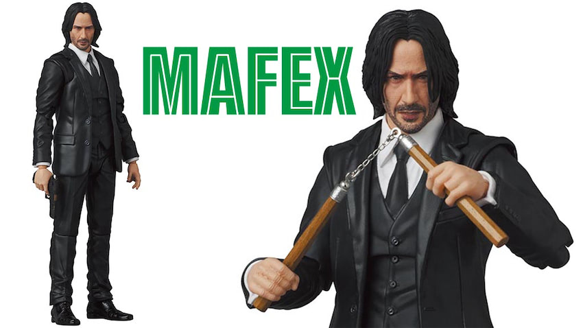 最新作版ジョン・ウィックがアクションフィギュアMAFEXに！ (2023年6月