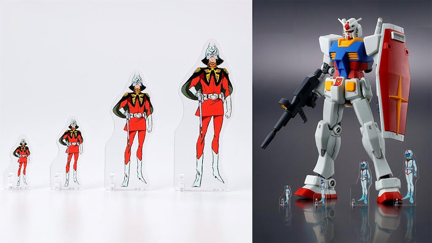 ガンダム】1／144～1／48の4体セット！ アムロとシャアのミニアク (2024年5月24日) - エキサイトニュース