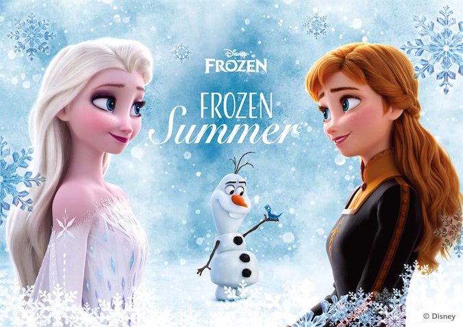 ALMOST SUMMER BY MARTINERE アナと雪の女王 ディズニー アナと雪の女王】DISNEY FROZEN SUMMERで暑い夏もひんやり気分