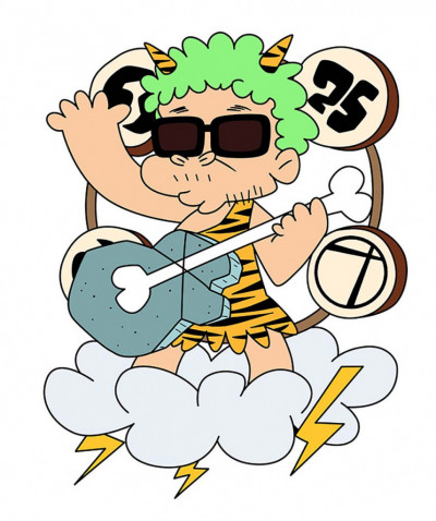 奥田民生がゴンやドテチンらギャートルズに はじめ人間ギャートルズ Spコラボ実現 19年12月16日 エキサイトニュース