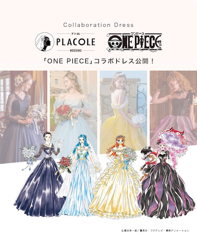 One Piece ナミ ビビ ペローナ ロビンのキャラドレスを発売 年12月4日 エキサイトニュース