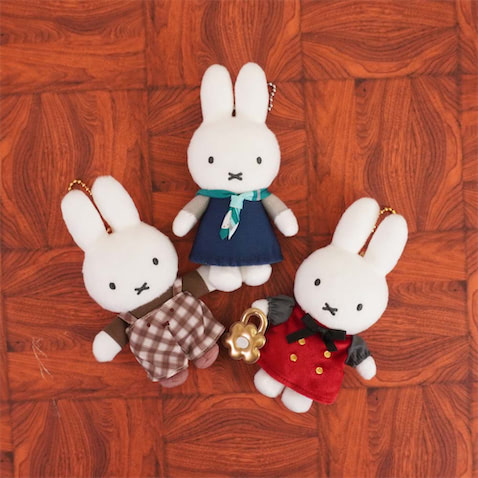 ミッフィースタイル 有楽町マルイ 限定 ぬいぐるみ 3点セット ミッフィー】有楽町マルイで「miffy style POP UP SHOP」開催