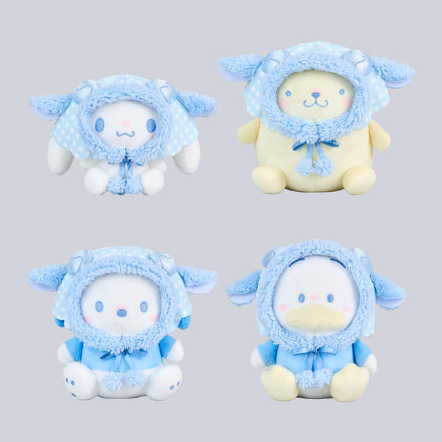 サンリオ」ポムポムプリンやシナモンのヒツジ姿にキュン
