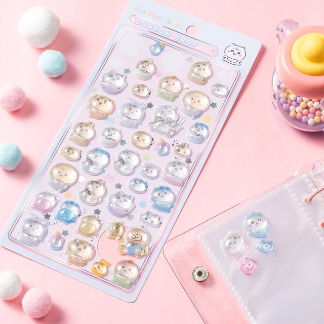 ちいかわ」ボンボンドロップシールが登場！お寿司やベビー姿がデザイン