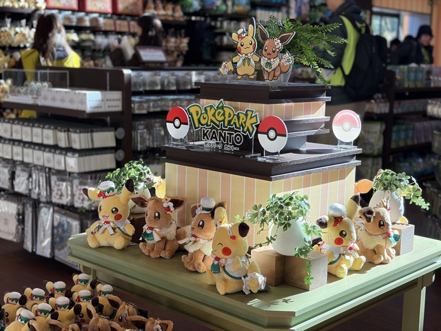 ポケパークカントー ピカチュウ ぬいぐるみ 2種セット ① ポケパーク