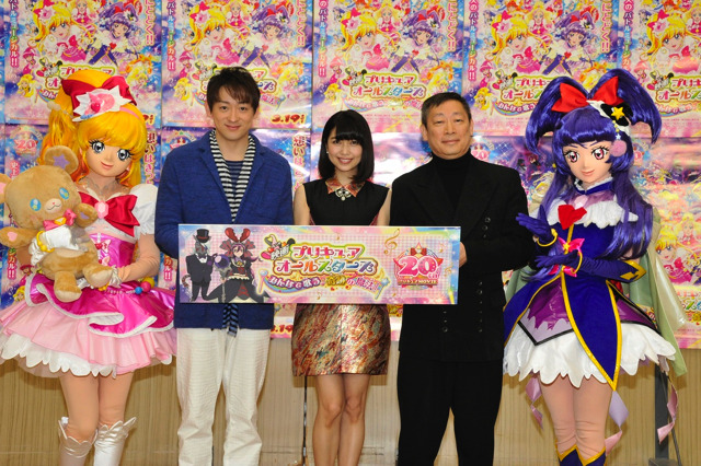 映画 プリキュア ゲスト声優公開レコーディング 新妻聖子と山本耕史がミュージカル楽曲収録 16年2月18日 エキサイトニュース