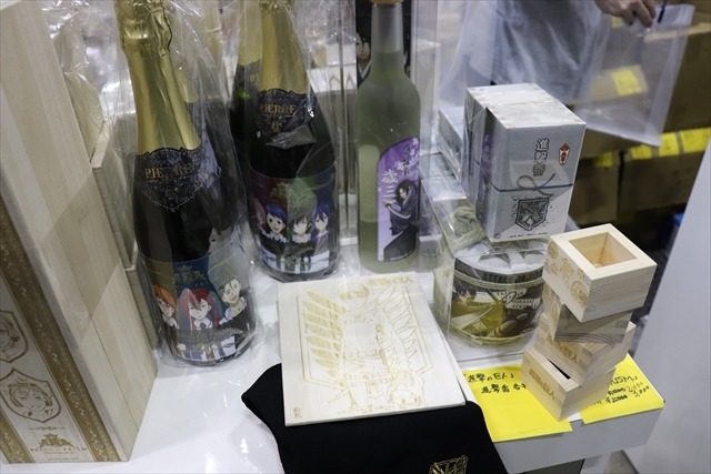 タイバニ キンプリ ボトムズ アニメとお酒がコラボした白糸酒造ブース Animejapan 18 18年3月27日 エキサイトニュース
