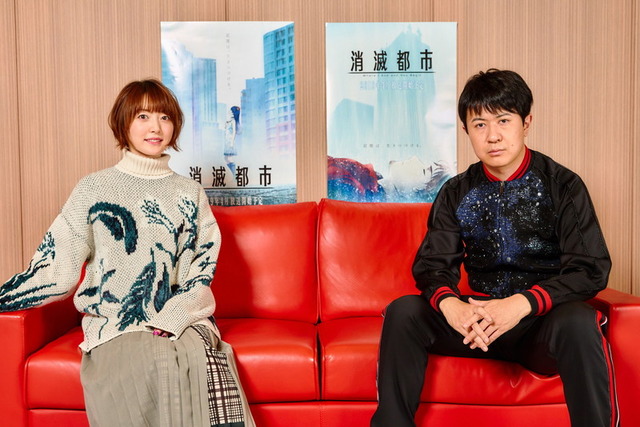 消滅都市 花澤香菜 杉田智和 収録秘話やアニメ版の見どころを語る インタビュー 19年1月22日 エキサイトニュース