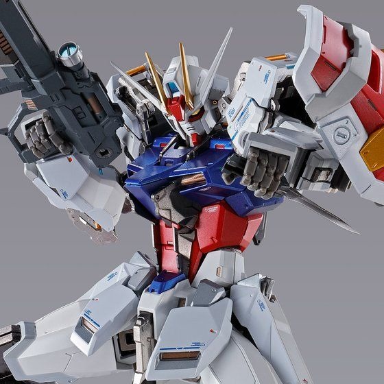 ガンダムSEED」ストライクガンダム、“METAL BUILD”でアクション