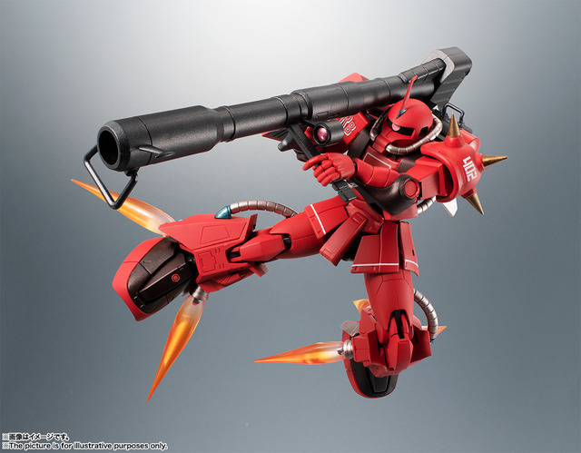 ガンダム Msv 真紅の稲妻 ジョニー ライデンの高機動型ザクii Robot魂でアクションフィギュア化 年3月6日 エキサイトニュース