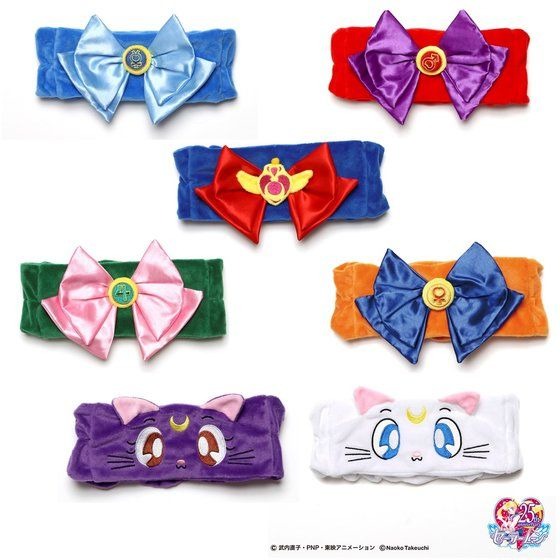 セーラームーン あなたのお気に入りのセーラー戦士は イメージカラーデザインのヘアバンド登場 年5月16日 エキサイトニュース