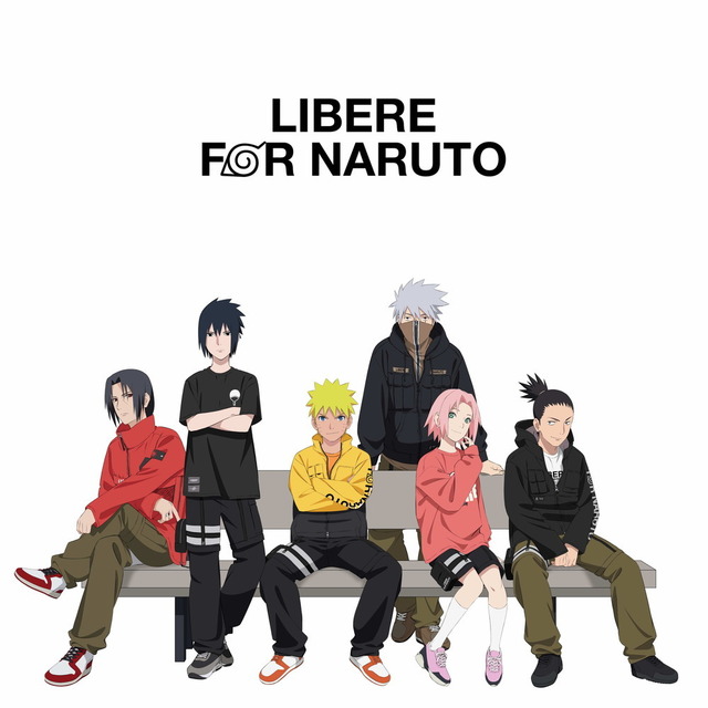 Naruto ナルト サスケたちが ストリート忍者スタイル に ハイエンドストリートブランド Libere とコラボ 21年4月24日 エキサイトニュース