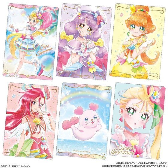 プリキュア」カードウエハース第3弾が登場！ 初代からトロプリまで