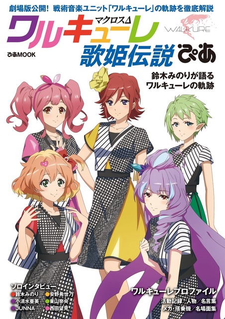 劇場版マクロスd 公開記念 ワルキューレ歌姫伝説ぴあ 発売決定 鈴木みのり 安野希世乃らインタビューも 21年9月16日 エキサイトニュース 2 2