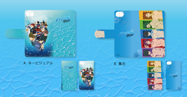Free 遙 真琴 凛たちを爽やかにデザイン スマホケース キーケースが登場 21年9月17日 エキサイトニュース