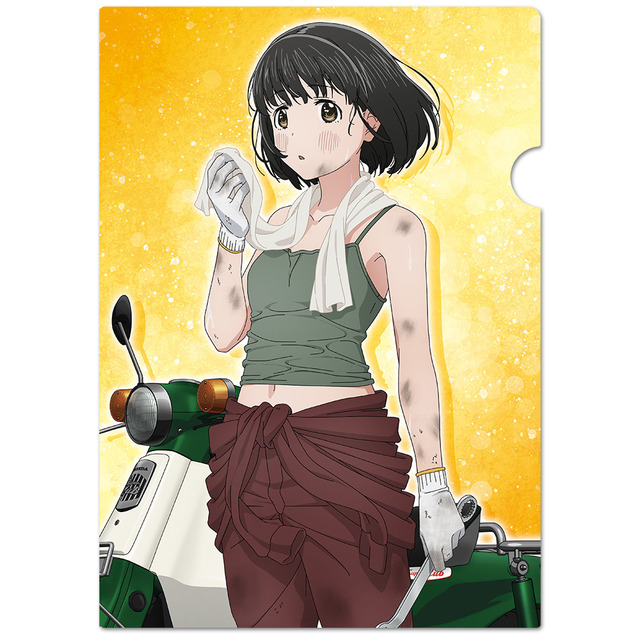 スーパーカブ 小熊が整備後に一息 クリアファイル マグカップ Tシャツが登場 21年10月5日 エキサイトニュース