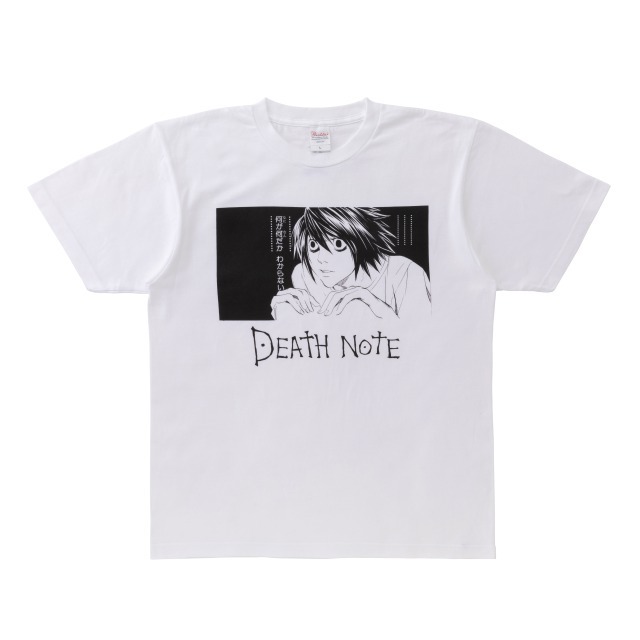 Death Note 小畑健イラストのコレクション登場 夜神月やlがデザインされたアパレル アクセをご紹介 21年11月7日 エキサイトニュース