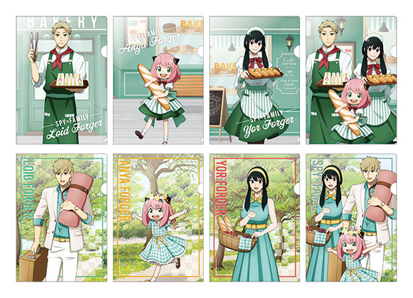 SPY×FAMILY」ロイド、アーニャ、ヨルとピクニック＆パン屋に♪ 限定