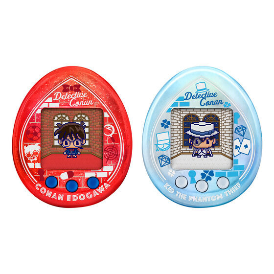 Tamagotchi コナンコラボ 青:怪盗キッド赤:コナン2個セット 名探偵コナン」とたまごっちがコラボ！キッドや平次、安室など全22
