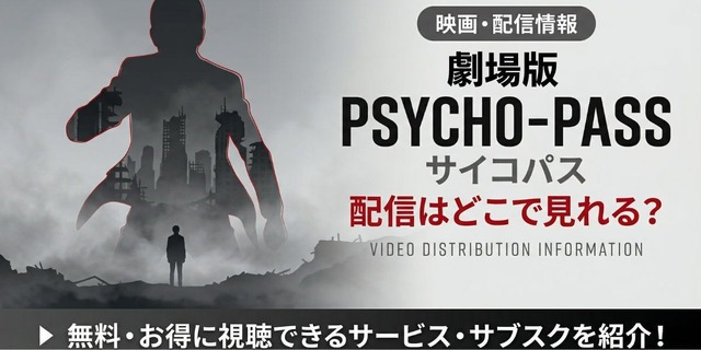 劇場版 PSYCHO-PASS サイコパス　SS 初回生産限定版　DVD 劇場版 PSYCHO-PASS サイコパス SS 初回生産限定版 DVD 【公式通販】