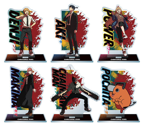 gigo限定　チェンソーマン　ホログラム缶バッジ　パワー　ポチタ　デンジ　セット チェンソーマン ホログラム缶バッジ～GiGOグループのお店限定