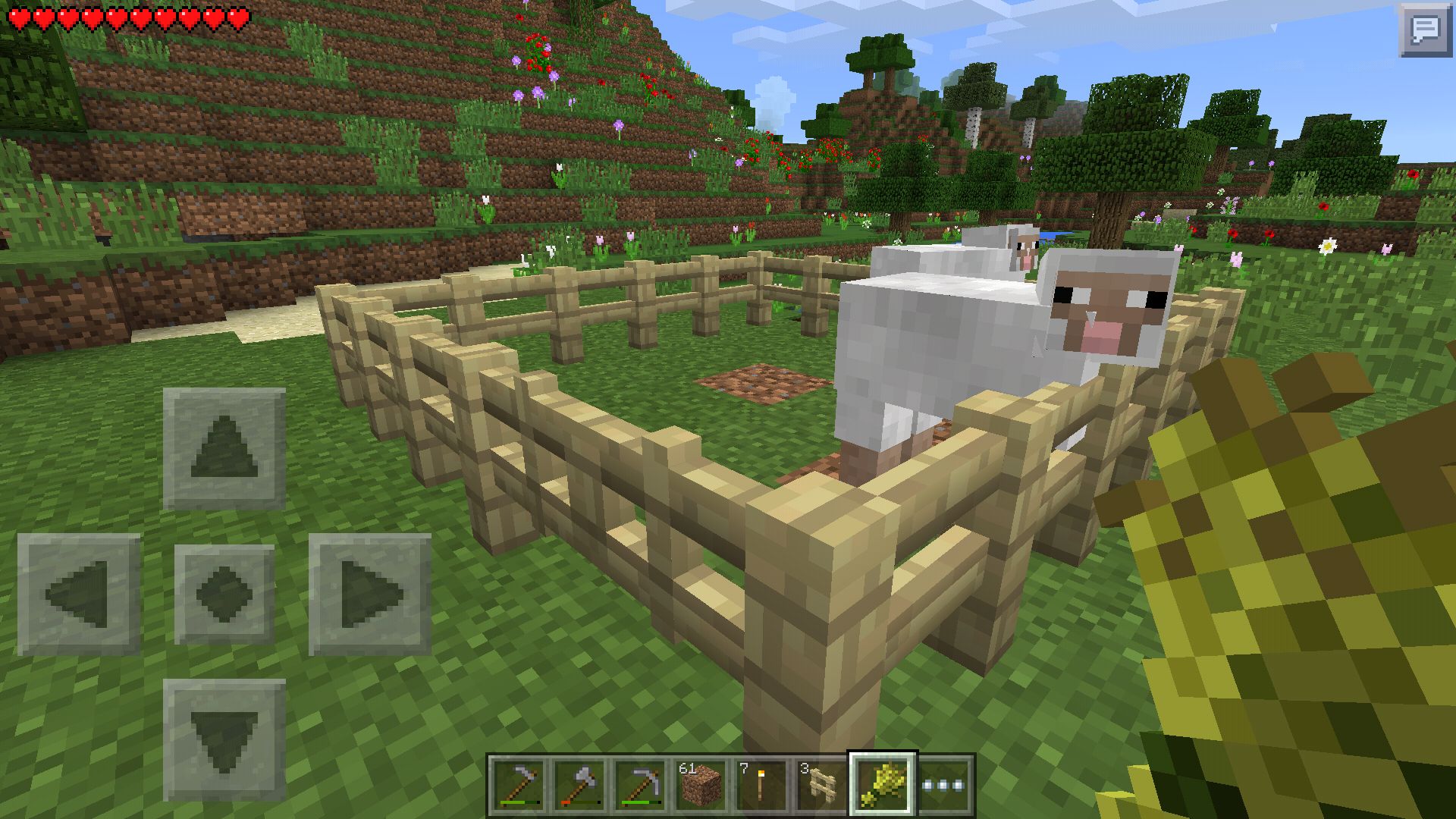 Minecraft Pocket Edition 楽しい牧羊ライフ 羊を飼うのに適したseed値を探してみた 14年12月29日 エキサイトニュース