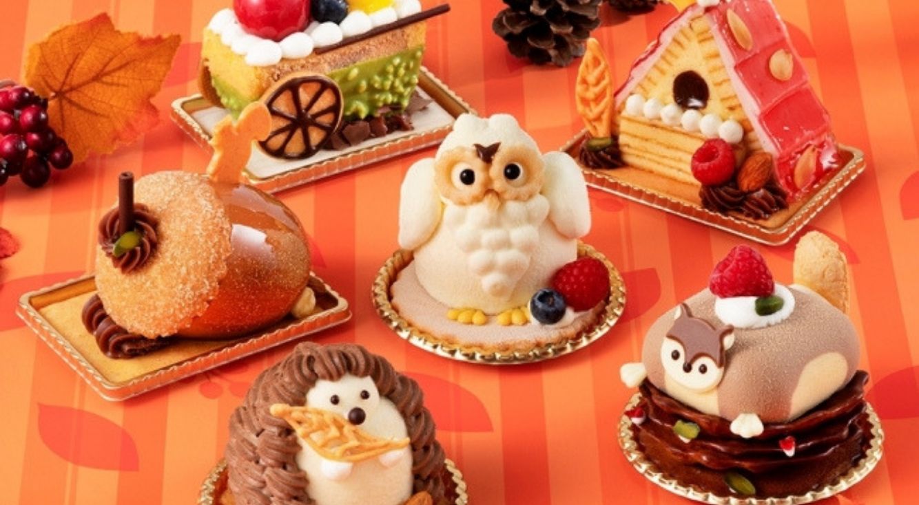 食べるのがもったいないくらい ユーハイムの秋の新作ケーキがかわいすぎ ローリエプレス