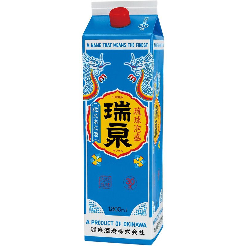 泡盛を買うなら今！ 「瑞泉 紙パック 30度 1800ml」がAmazonタイム