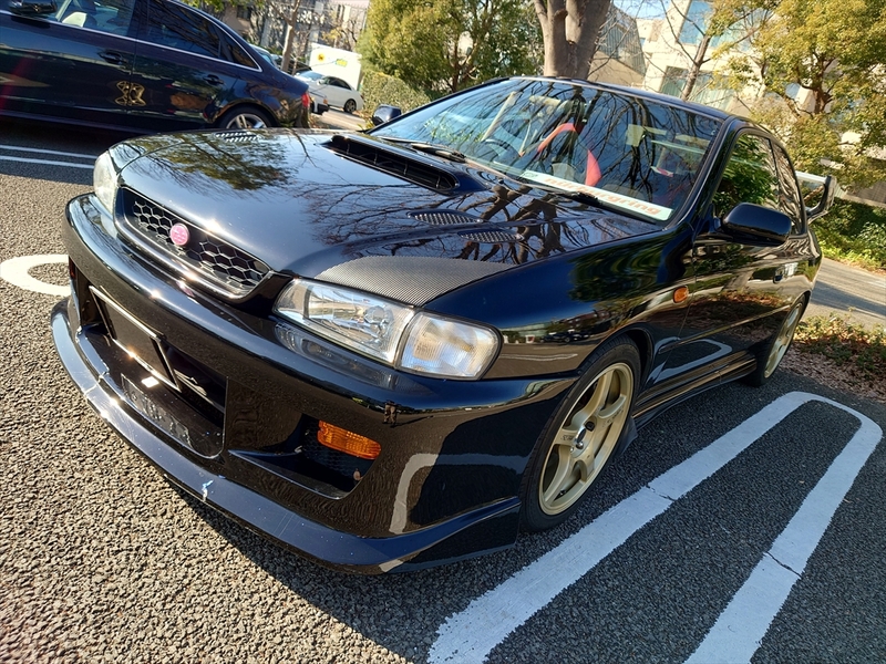 WRCファン必見！ オートサロンで展示の個人所有「インプレッサ WRC」3