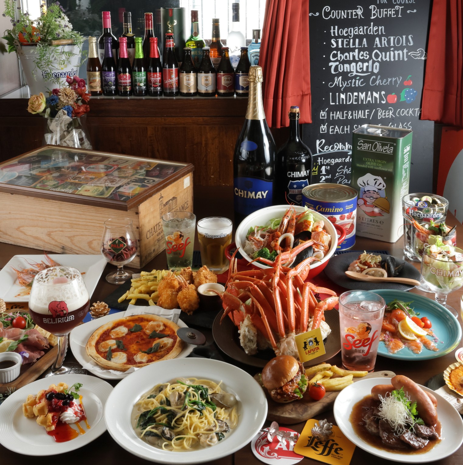 15周年記念！神戸三宮のベルギービールレストランが贈る「本ズワイガニ