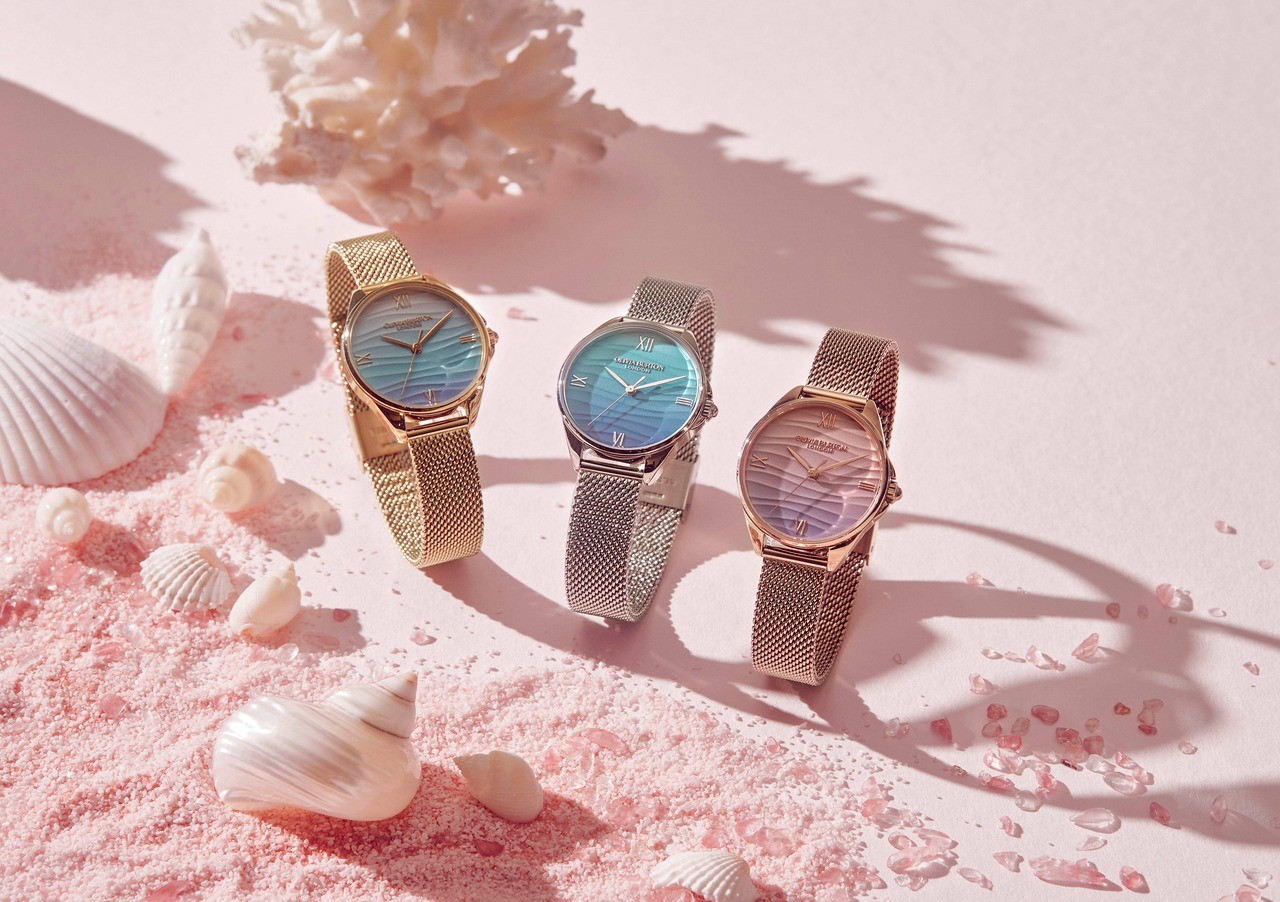 専用　未使用 OLIVIA BURTON オリビアバートン 腕時計 海辺の光を、手元に。OLIVIA BURTON（オリビア・バートン）新作腕時計