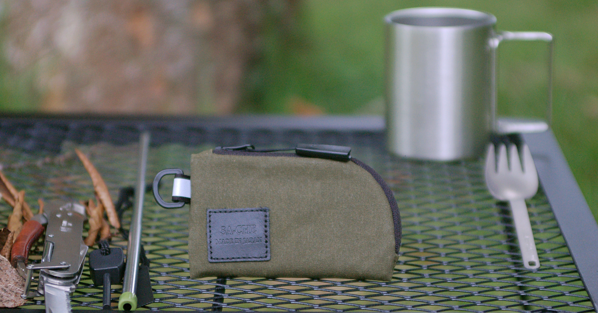 焚き火や料理で火の粉を気にせず手ぶらで過ごせる 超軽量耐水ミニ財布 アウトドア Ul ミニウォレット シリーズのキャンプに対応した難燃モデルが8月18日 木 に販売開始 22年8月18日 エキサイトニュース