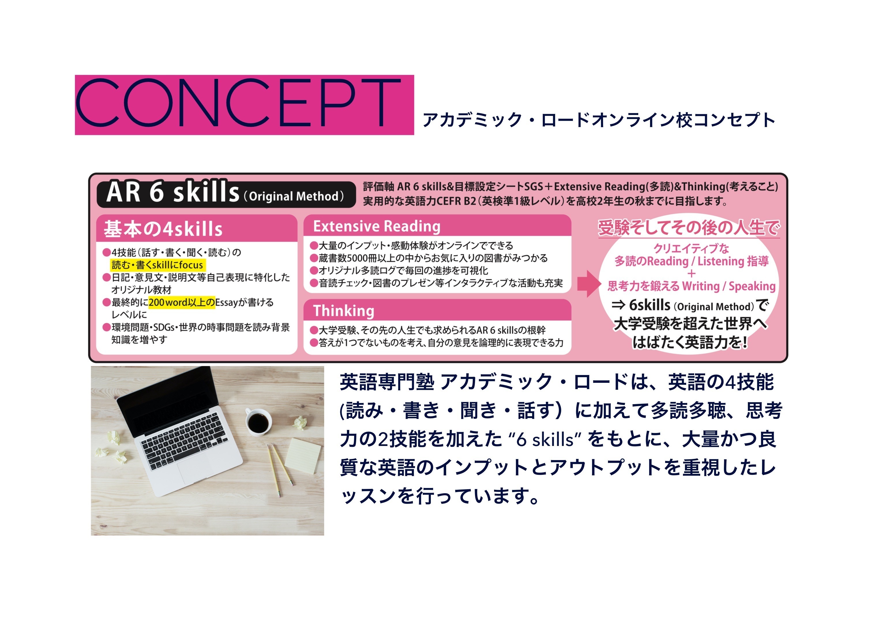 ライティング 多読 の英語専門オンライン校 21年4月open 21年2月16日 エキサイトニュース