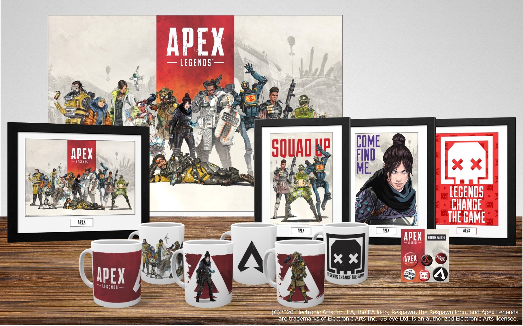 祝2周年 Apex Legends の新しいグッズが21年5月発売 ゲーム部屋を彩るアイテムが登場 21年2月12日 エキサイトニュース 3 4