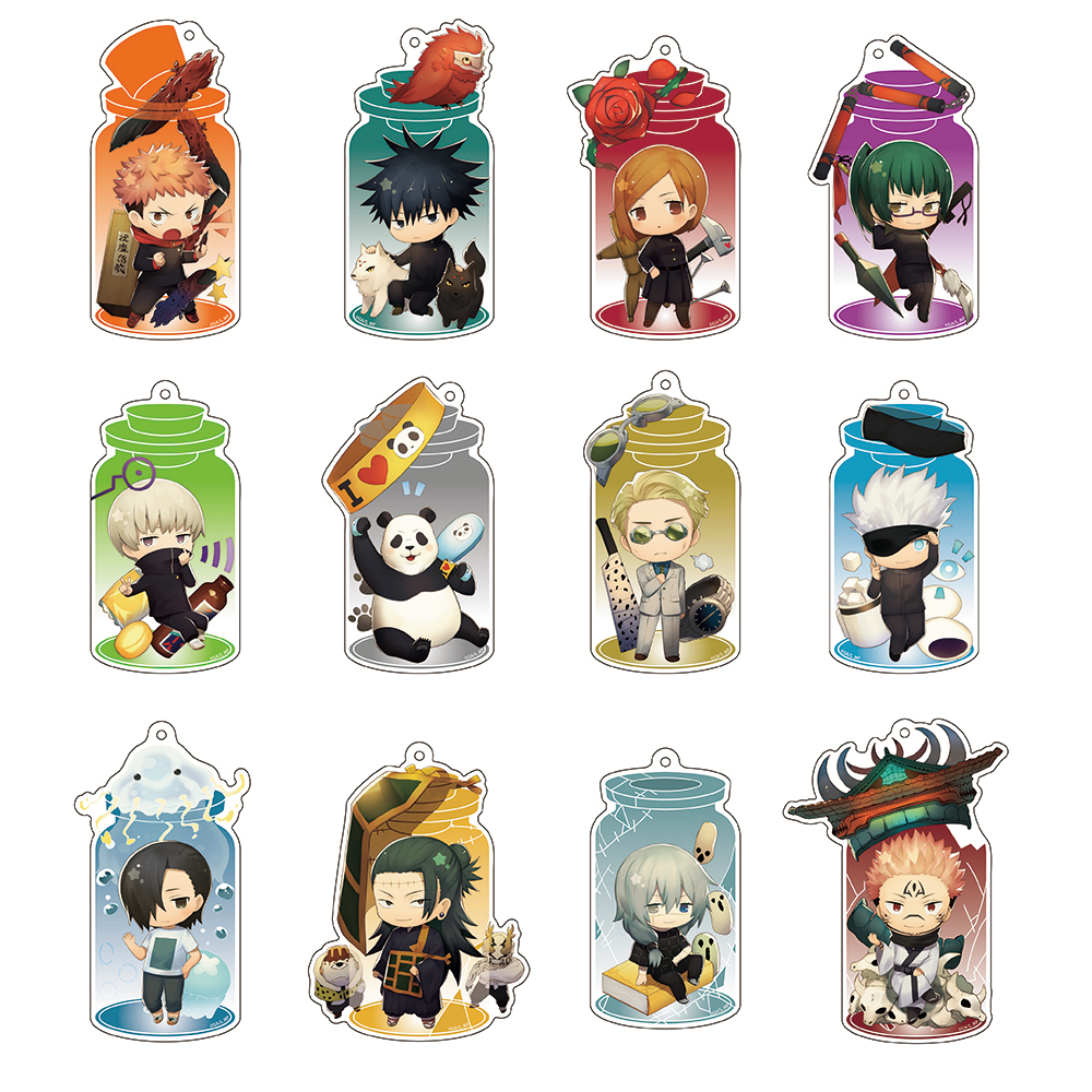 Tvアニメ 呪術廻戦 より作品の世界観をビンにぎゅっと閉じ込めた きゃらとりあ のイラストを使用した商品が発売決定 21年4月8日 エキサイトニュース