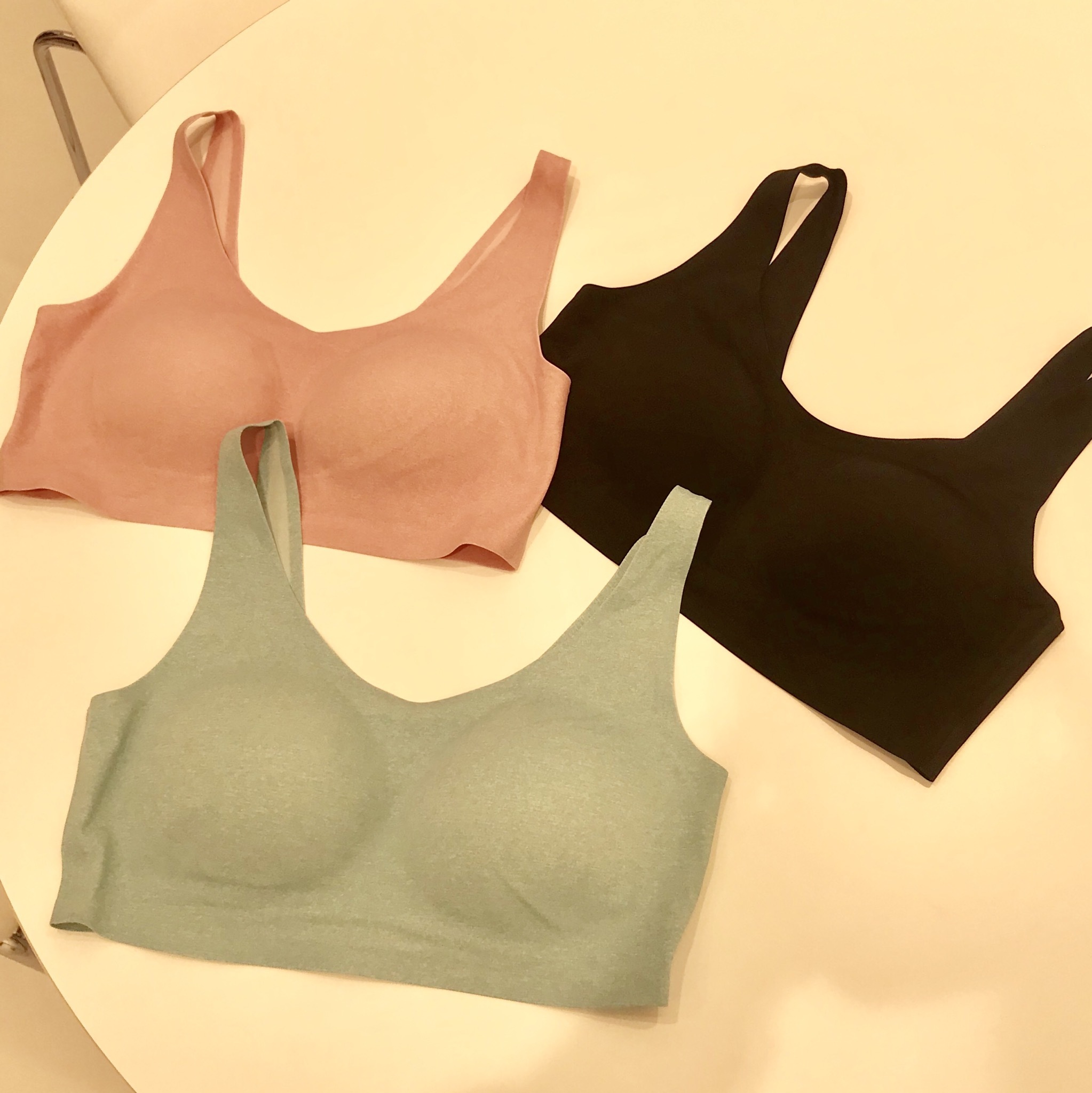 ワイヤレスブラ ビューティーライト ユニクロ Uniqlo 新作試着レポ ローリエプレス