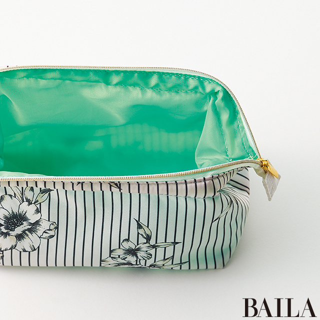 Baila バイラ 4月号付録 イエナ コラボ3wayポーチご紹介 ローリエプレス