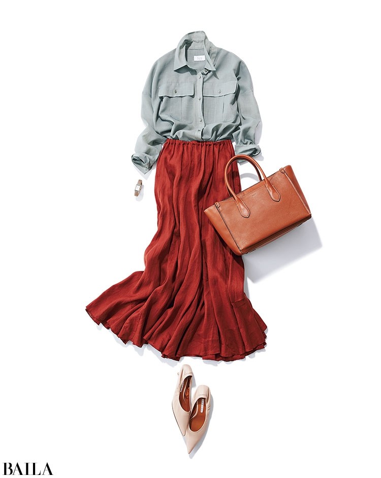 厳選ワードローブで誰からも好感度 30代の着回し１週間コーデ ローリエプレス