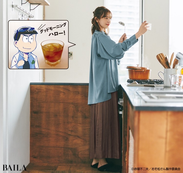 おそ松さん 聡子の婚活着回し15daysまとめ 着心地 モテを両立できる秋冬コーデをまとめてチェック ローリエプレス