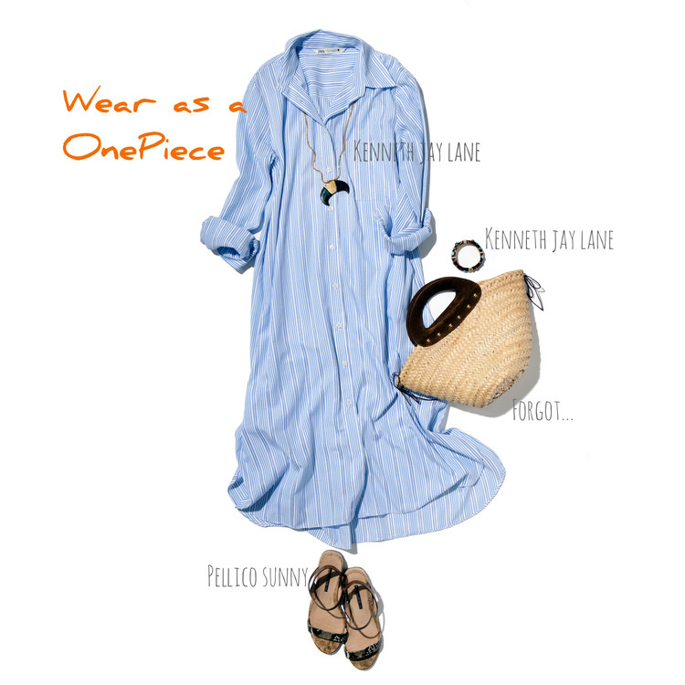 Zaraのワンピース Zaraのストライプ柄ワンピ 夏の終わりまで着回せそうな逸品を見つけました エディターのおうち私物vol 270 ローリエプレス