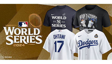 ドジャース」と「ヤンキース」の公式グッズをMLB公式オンライン