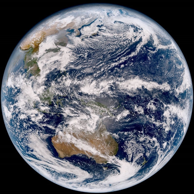 美しい地球 鮮明に ひまわり9号の初画像が公開 17年1月24日 エキサイトニュース