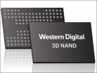 microSDXCカードやSSDの容量大幅増へ、ウェスタンデジタルが3D NANDで4ビットセルを実現