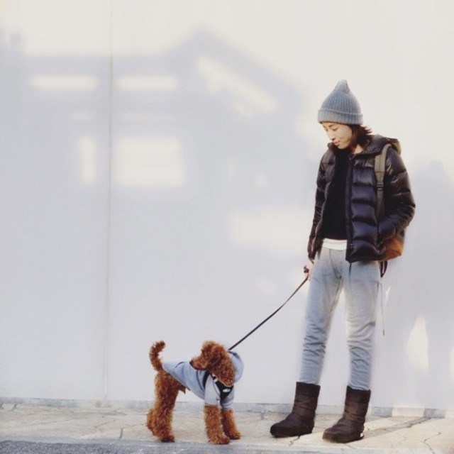 寒くても大丈夫 しっかり防寒して出かける犬のお散歩コーデ7選 ローリエプレス
