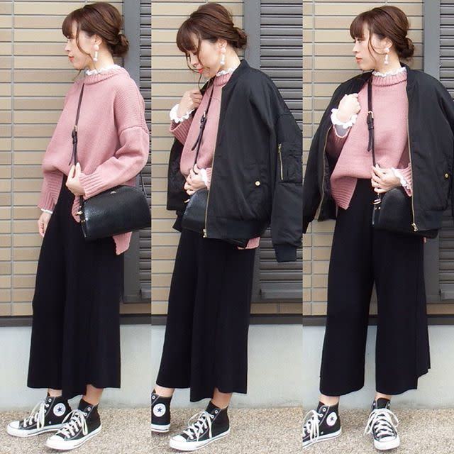 寒い日もカラーで春を取り入れる 大人も着られる ピンク 服コーデ25選 ローリエプレス