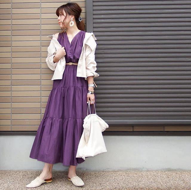 大人女子だってok 19年注目のティアードワンピース攻略法 ローリエプレス